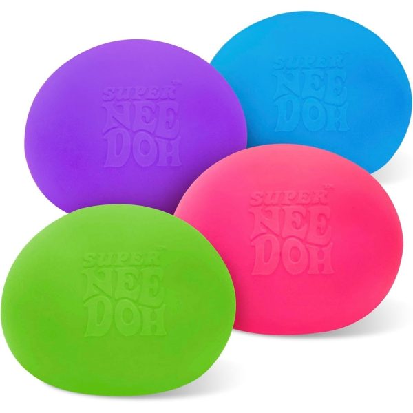 Super NeeDoh - Jumbo Stress Ball - 4.5 - Assorted