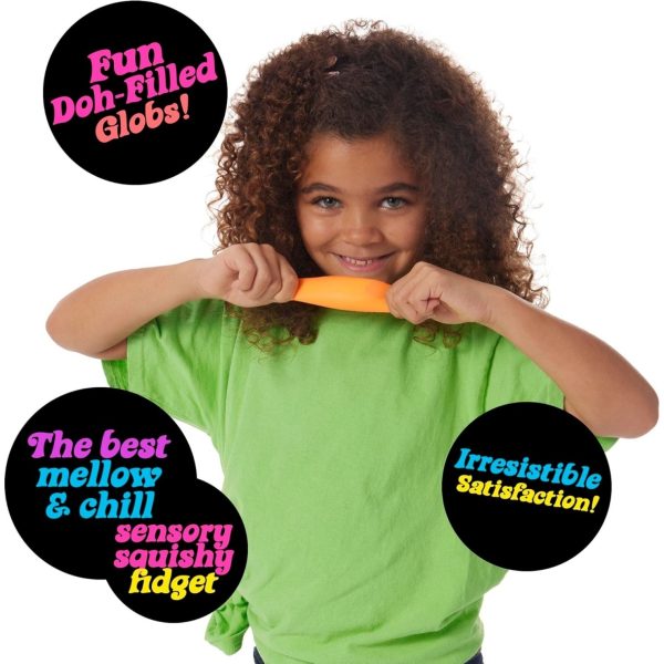 NeeDoh Teenie Globs - Mini Sensory Balls - 18 Pack